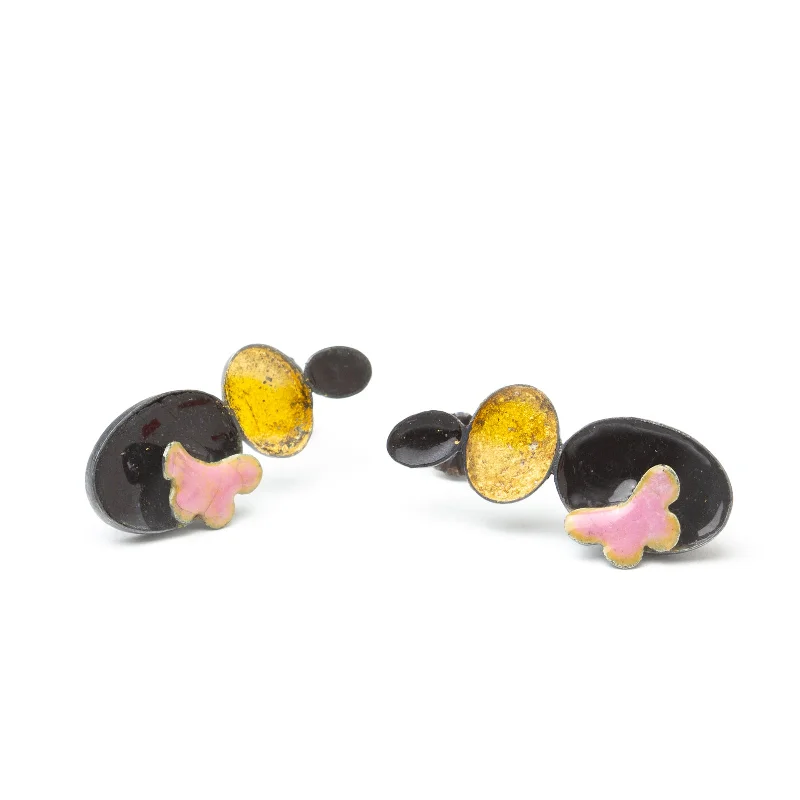 Hoop earrings with textured gold for a refined and sophisticated aesthetic-Butterfly Whisper Earrings