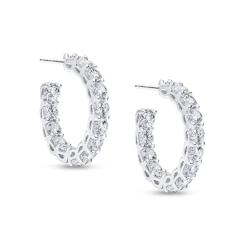 Best hoop earrings with gold-plated finishes for an affordable luxury vibe-Kenny Hoop Earrings