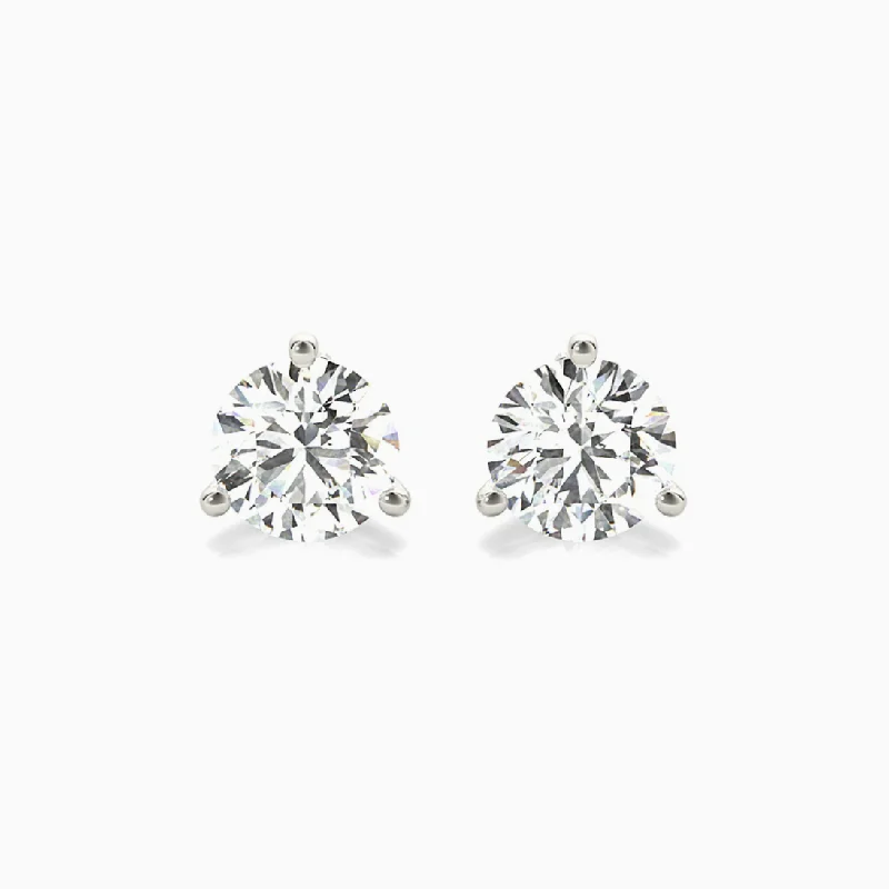 Heavy Duty Stud Earrings for Durability -1/2 ct. Lab-Grown Diamond Stud Earrings