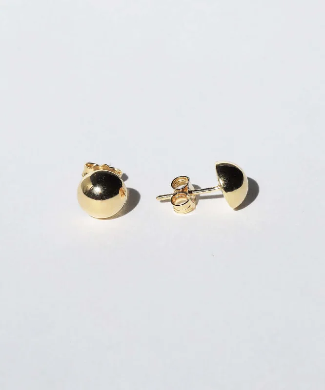 Heavy Duty Stud Earrings for Durability -Button Stud Earrings