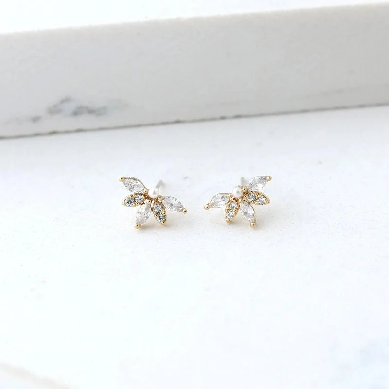 Small Stud Earrings for Delicate -Harlowe Stud Earrings