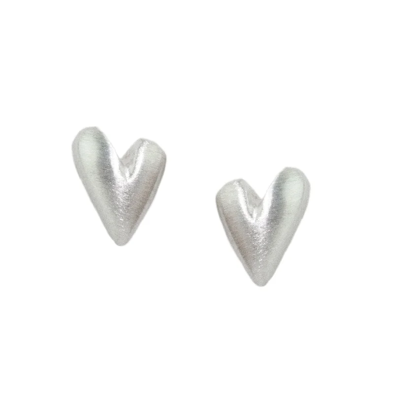 Star Shaped Stud Earrings for Charm -Puff Heart Stud Earrings