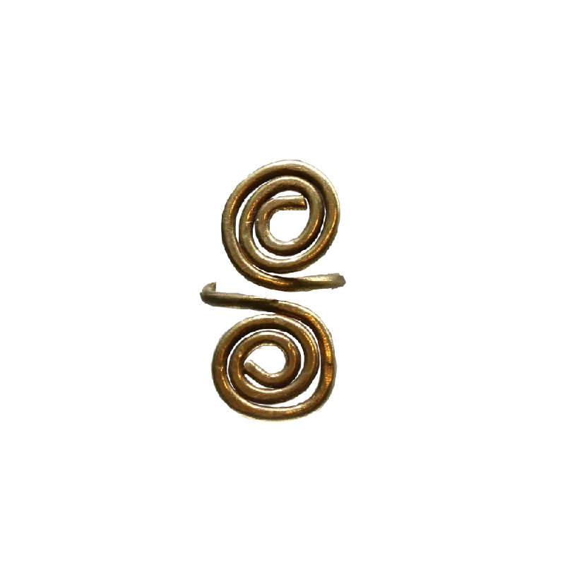 Rings with spiral designs for eye-catching twist -Adjustable Spiral Ring