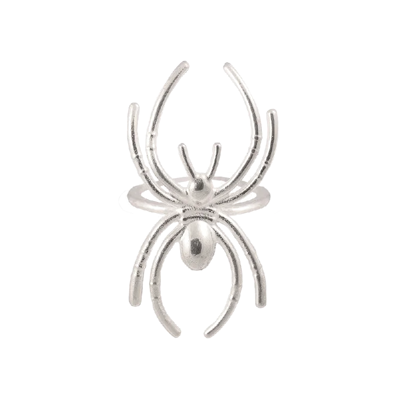 Rings with spiral designs for eye-catching twist -Amanda's Araña Ring